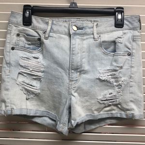 Super hi-rise shorts